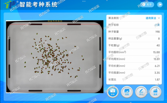 智能考種系統——精準測量，無憂育種，解鎖育種新篇章