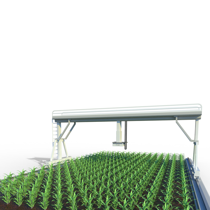 田間軌道式高通量植物表型分析平臺(tái)