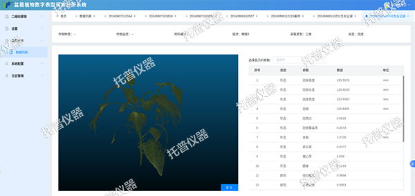 托普盆栽植物數(shù)字表型采集分析系統(tǒng)——一鍵采集，多維解析，AI 驅(qū)動農(nóng)業(yè)科研提質(zhì)增效