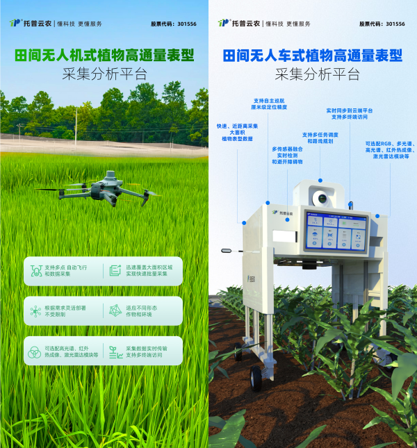 打造“AI+表型”新范式，托普云農“高通量植物表型智能分析平臺”煥新上線！